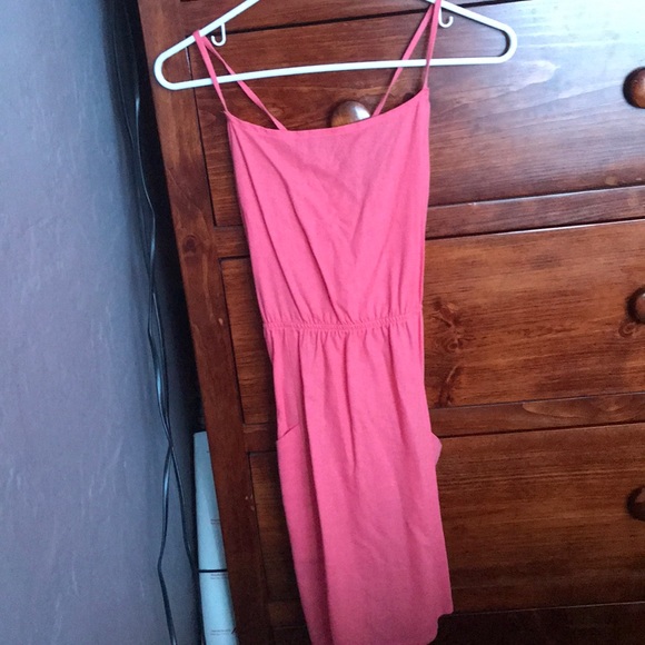 Coral Urban Outfitters dress - Picture 2 of 3